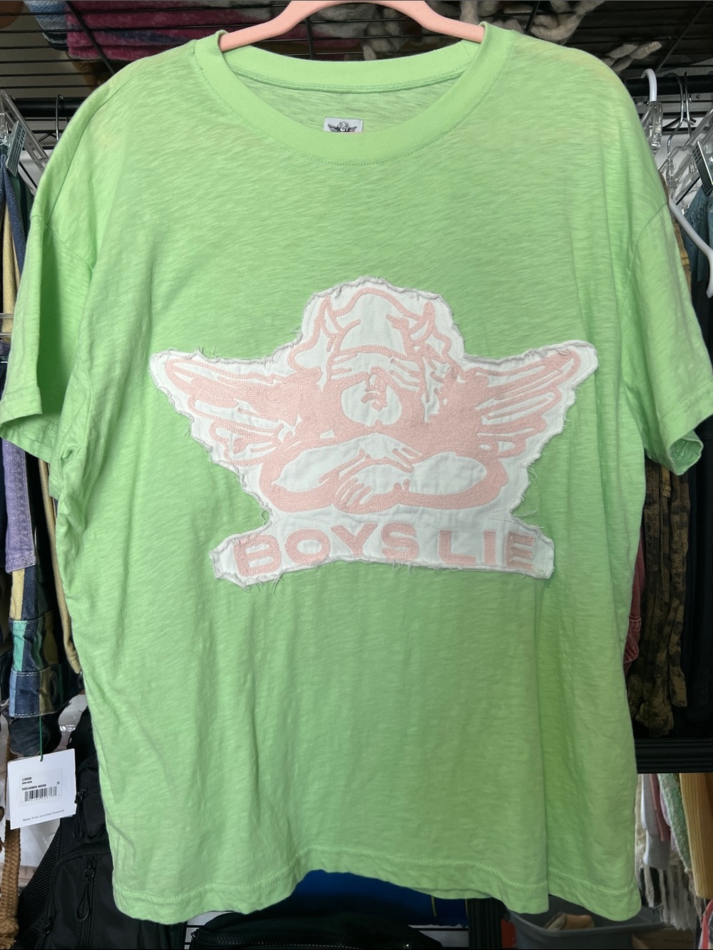 Boys Lie: Stitch Me Up Tee|NWT